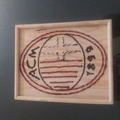 Mi Proyecto del curso: Bordado sobre madera. Projekt z dziedziny Craft,  Sztuki piękne i  Haft użytkownika Claudia Pantoja - 20.03.2021