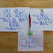 Mi Proyecto del curso: Caligrafía uncial para principiantes. Projekt z dziedziny  Kaligrafia użytkownika kitch_arte - 20.03.2021