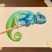 My project in Experimental Watercolor Techniques for Beginners course. Watercolor Painting project by Valentina Gilardi - 03.20.2021