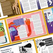Diagramações de revista Ein Projekt aus dem Bereich Verlagsdesign von Michelle Pereira - 30.12.2020