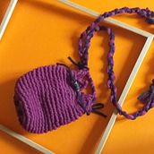 Mi Proyecto del curso: Diseño y elaboración de bolsos en macramé. Macramé project by Cristina - 03.21.2021