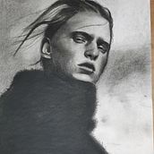 My project in Artistic Charcoal Portraiture: Creating Atmosphere course. Un proyecto de Dibujo de bluejeanswhiteshirt - 21.03.2021