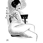 Il mio progetto del corso: Tecniche di disegno tradizionale con Procreate. Un progetto di Illustrazione digitale, Illustrazione tradizionale, Disegno, Disegno di ritratti e Disegno digitale di marina - 11.04.2021