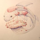 My project in Surrealist Illustration Inspired by Nature course. Un proyecto de Dibujo de mornie_utulie - 21.03.2021