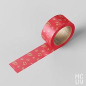 Proyecto para washi. Un progetto di Design, Design digitale, Graphic design, Illustrazione tradizionale e Illustrazione botanica di Patricia Larumbe - 21.03.2021