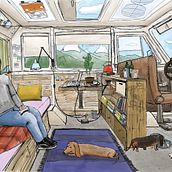 My project in The Art of Sketching: Transform Your Doodles into Art course. Traditional illustration project by morozdanil178 - 03.28.2021