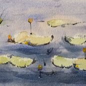 Mi Proyecto del curso:  Paisajes naturales en acuarela. Fine Arts, Painting, and Watercolor Painting project by Pilar Hinojosa - 03.17.2021