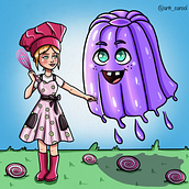 Mi Proyecto del curso: Creación de personajes para cuentos infantiles con Procreate. Un progetto di Illustrazione editoriale e Illustrazione digitale di Carolina Celaya - 22.03.2021