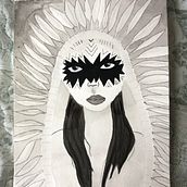 Meu projeto do curso: Introdução à ilustração com tinta nanquim. Un proyecto de Diseño, Ilustración tradicional, Ilustración con tinta e Ilustración naturalista				 de Marisa Tavares - 22.03.2021