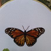 Mi Proyecto del curso: Técnicas de bordado realista. Embroider project by Fernanda Escudero - 03.22.2021