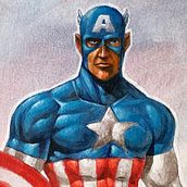 Mi Proyecto del curso: Ilustración de personajes en acrílico. Fine Arts, Comic, and Traditional illustration project by Fernando Martín Antón - 03.22.2021