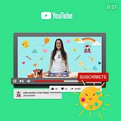 Clases de dibujo para niños. YouTube Marketing, Creativit, Creating with Kids, Artistic Drawing, and Education project by Taína Almodóvar - 01.23.2021