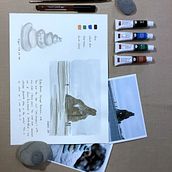 My project in Watercolor Travel Journal course. Watercolor Painting project by Celeste M - 03.23.2021