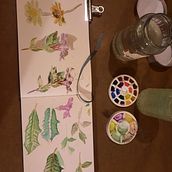 My project in Botanical Watercolor Sketchbook course. Botanical Illustration project by redsands_100 - 03.23.2021