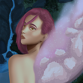 My proyect:Nature, fairies and fantasy. :D. Digital Drawing, and Digital Illustration project by Azucena Santos - 03.23.2021