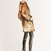 My project in Creative Fashion Illustration Techniques course. Traditional illustration, Collage, and Artistic Drawing project by Yulia Strokova - 03.23.2021