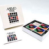 Memo Type | Juego tipográfico. Game Design, Editorial Design, T, pograph, Design, Packaging, T, and pograph project by Maxi Spera - 12.14.2018