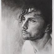 Mi proyecto final: Retrato al carboncillo Ein Projekt aus dem Bereich Porträtzeichnung von Faby San - 23.03.2021
