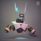 Mi Proyecto del curso: Composiciones con Cinema 4D y OctaneRender- "Funny Bunny". 3D, and 3D Modeling project by Daniel Jimenez - 03.24.2021