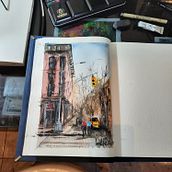 Proyecto 2. Watercolor Painting project by Luis Lopez - 03.24.2021