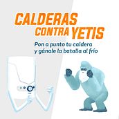 Calderas Vs Yetis. Naturgy. Animation, 2D Animation, and Traditional illustration project by Bronco Studio - 10.24.2020