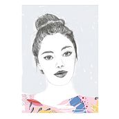 Woman. Traditional illustration project by Cinzia D'Antonio - 03.24.2021