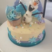 Torta de Frozen 2. Un proyecto de  de Olga Isabel Gomez Arango - 24.03.2021