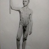 Mi Proyecto del curso: Dibujo realista de la figura humana Ein Projekt aus dem Bereich Bleistiftzeichnung, Anatomische Zeichnung und Artistische Zeichnung von Haydeé Andreina Albino Farreras - 24.03.2021