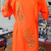 My project in Create a Dress from Scratch course. Sewing project by Fi Harris - 03.24.2021