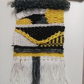 Ainda com muito para aprender, aqui fica o meu projeto final :). Crochê, Decoração de interiores, e Tecido projeto de Nélia Dias - 26.03.2021