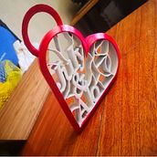 Mi Proyecto, Regalo de San Valentin para mi esposa!. 3D project by alonso.solis66 - 03.25.2021