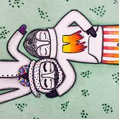 THE "M" GUY. Un progetto di Illustrazione tradizionale e Disegno a matita di Bianca Peña - 25.03.2021