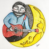 BOHEMIAN GUY. Un progetto di Illustrazione tradizionale e Disegno a matita di Bianca Peña - 25.03.2021