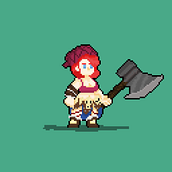 Pixel art character. Een project van Pixel art van Guillermo Eguizabal - 25.03.2021