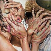 Pelea de higos. Drawing project by Ana Martinez Garcia - 03.25.2021