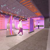 Diseño de interiores. Tienda de ropa Decalle. Un proyecto de Arquitectura interior, Diseño de interiores e Interiorismo de Onirica Design - 11.10.2020