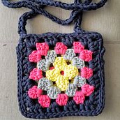 Bolsa de crochê. Crochet project by Paula Pontes - 03.26.2021