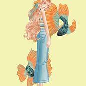 Oceanic. Digital Drawing, Manga, Traditional illustration, and Digital Illustration project by Karen Ruiz Bohorquez - 03.25.2021