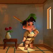 My project in Lighting Principles for Digital Painting course. Digital Illustration, Animation, Color Theor, and Traditional illustration project by Philip Wanardi - 03.26.2021