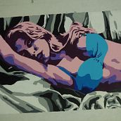 Pintura mujer. Un progetto di Pittura acrilica di Will JM - 26.03.2021
