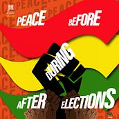 A peace campaign for The African Millennial. At the time Ghana was heading to the polls to decide her fate, so the message of peace was necessary to calm the tension in the country. Ein Projekt aus dem Bereich Grafikdesign und Traditionelle Illustration von Adoye Boakye - 26.03.2021