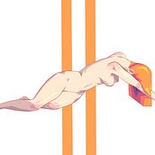 Desnudos y colores. Digital Drawing project by Isabel García Verguizas - 03.26.2020
