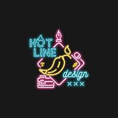 Hotline Design. Un proyecto de Br, ing e Identidad y Eventos de Andrea Dona - 26.03.2021