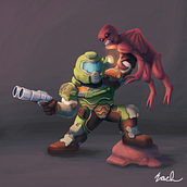 My project in Digital Painting for Characters: Color and Light course. Digital Drawing, Digital Illustration, and Video Games project by Enoch Smith - 04.06.2021