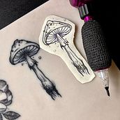 Mi Proyecto del curso: Tatuaje para principiantes Ein Projekt aus dem Bereich Tattoodesign, Traditionelle Illustration und Botanische Illustration von helenakandon - 26.03.2021