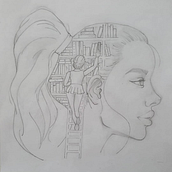 La vida es como un libro. Un progetto di Disegno, Disegno a matita e Illustrazione tradizionale di Samuel Sandrea - 26.03.2021
