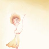 sunbathing. Digital Illustration project by Hannah Oxford - 03.26.2021