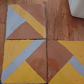 Meu projeto do curso: Design e fabricação de ladrilhos hidráulicos para iniciantes. Fine Arts, Ceramics, and Creativit project by pferreira_mariana - 03.26.2021