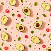 Food pattern. Food Photograph project by Pixels for fun - 03.27.2021