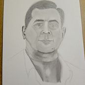 Retrato realista con lápiz de grafito. Portrait Drawing project by Judith Francin - 03.27.2021